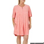 Paradise Bay Plus Pineapple French Terry Zip Cover-Up 3X Pink  B07MHFFJYK